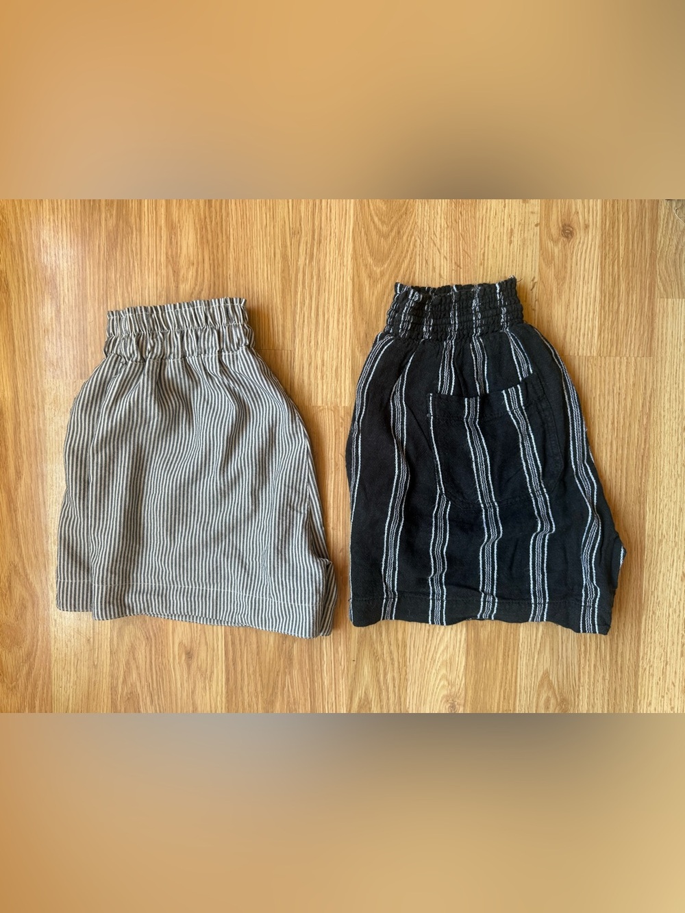 Women’s Striped Shorts Bundle 2-Pack - Size S-M